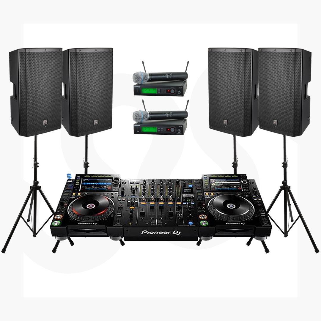 Package CDJ2000NXS2 Set Soundsystem 2000W