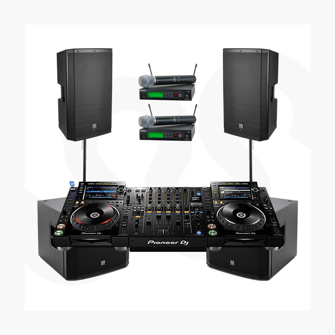 Package CDJ2000NXS2 Set Soundsystem 3000W