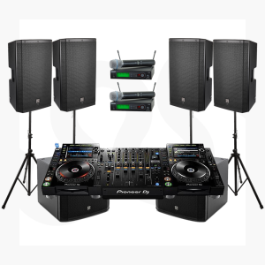 Package CDJ2000NXS2 Set Soundsystem 4000W