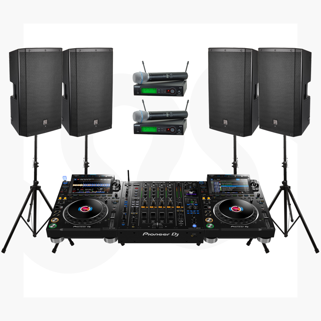 Package CDJ3000 Set Soundsystem 2000W
