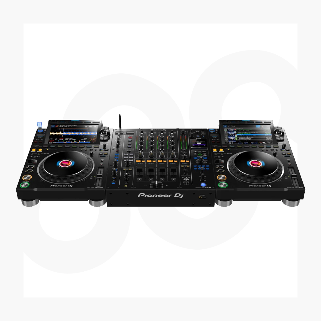 DJ Set Rental Pioneer DJ CDJ 3000 Set