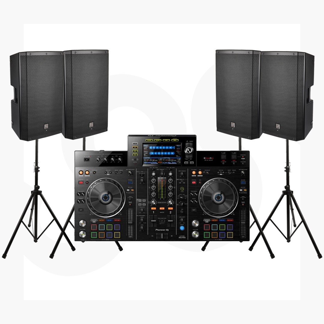 Package XDJ-RX2 Soundsystem 2000W