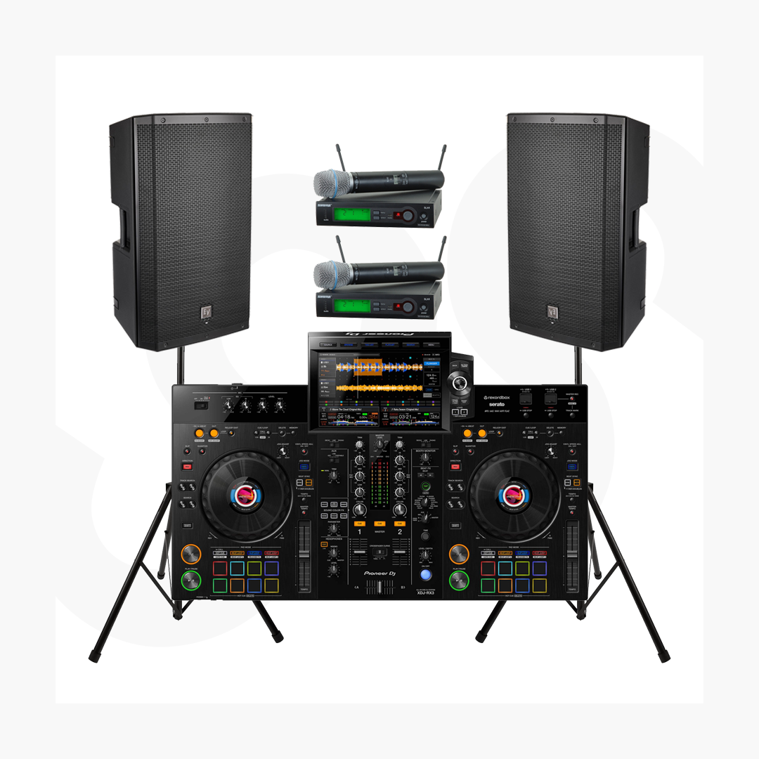 Package XDJ-RX3 Soundsystem 1000W