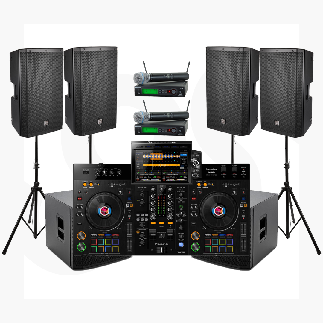 Package XDJ-RX3 Soundsystem 4000W
