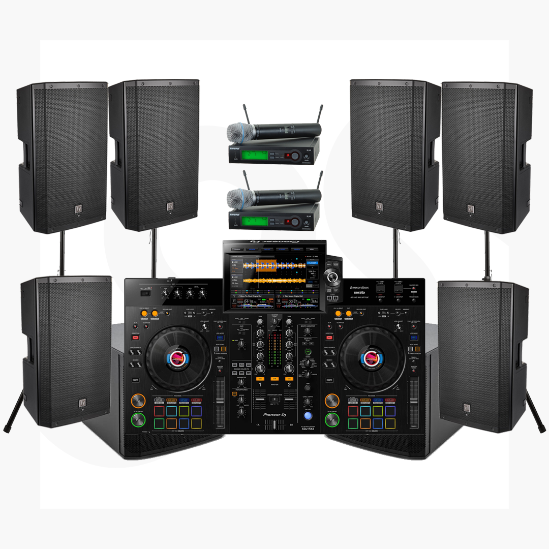 Package XDJ-RX3 Soundsystem 5000W