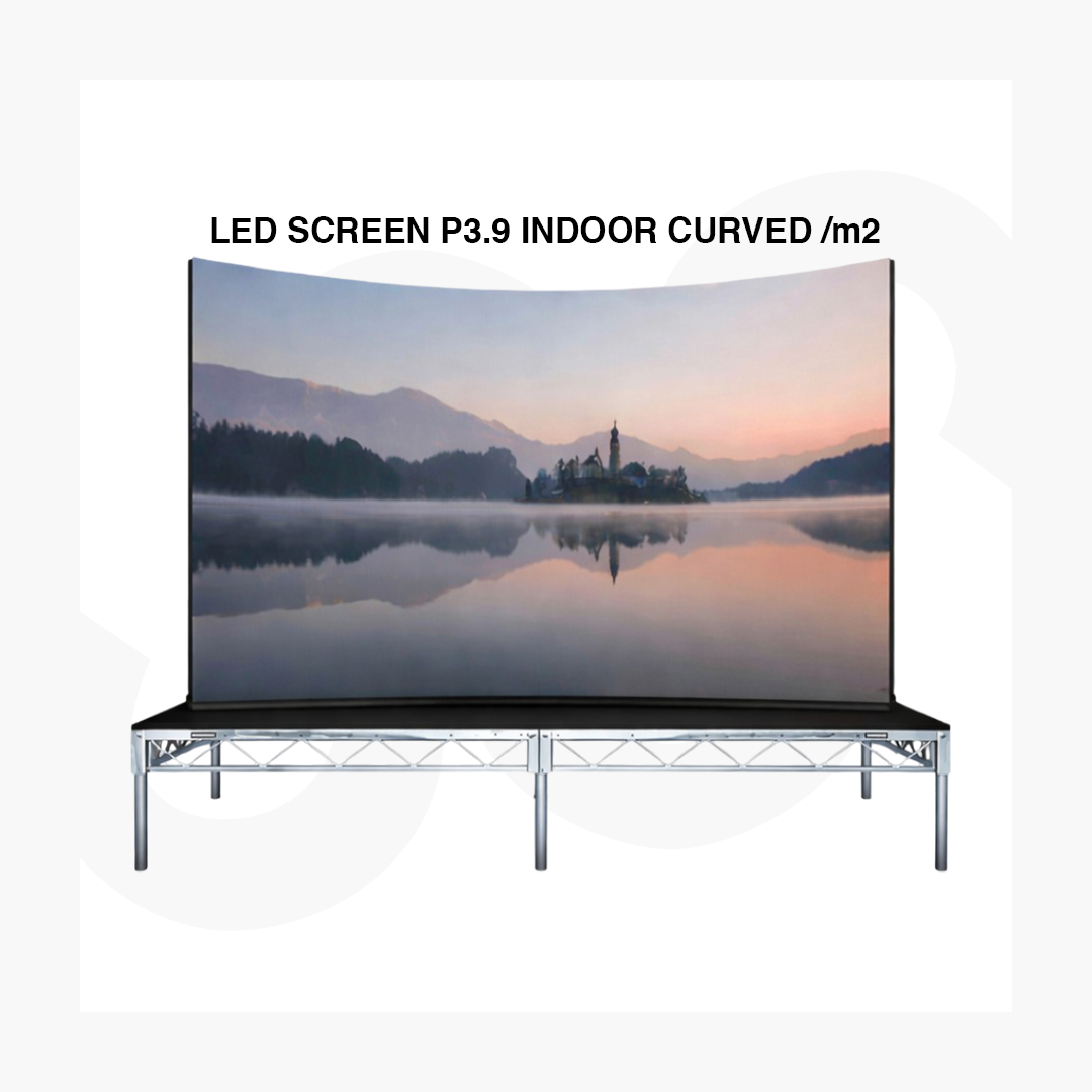 LED Screen P3.9 Indoor Curved /m2