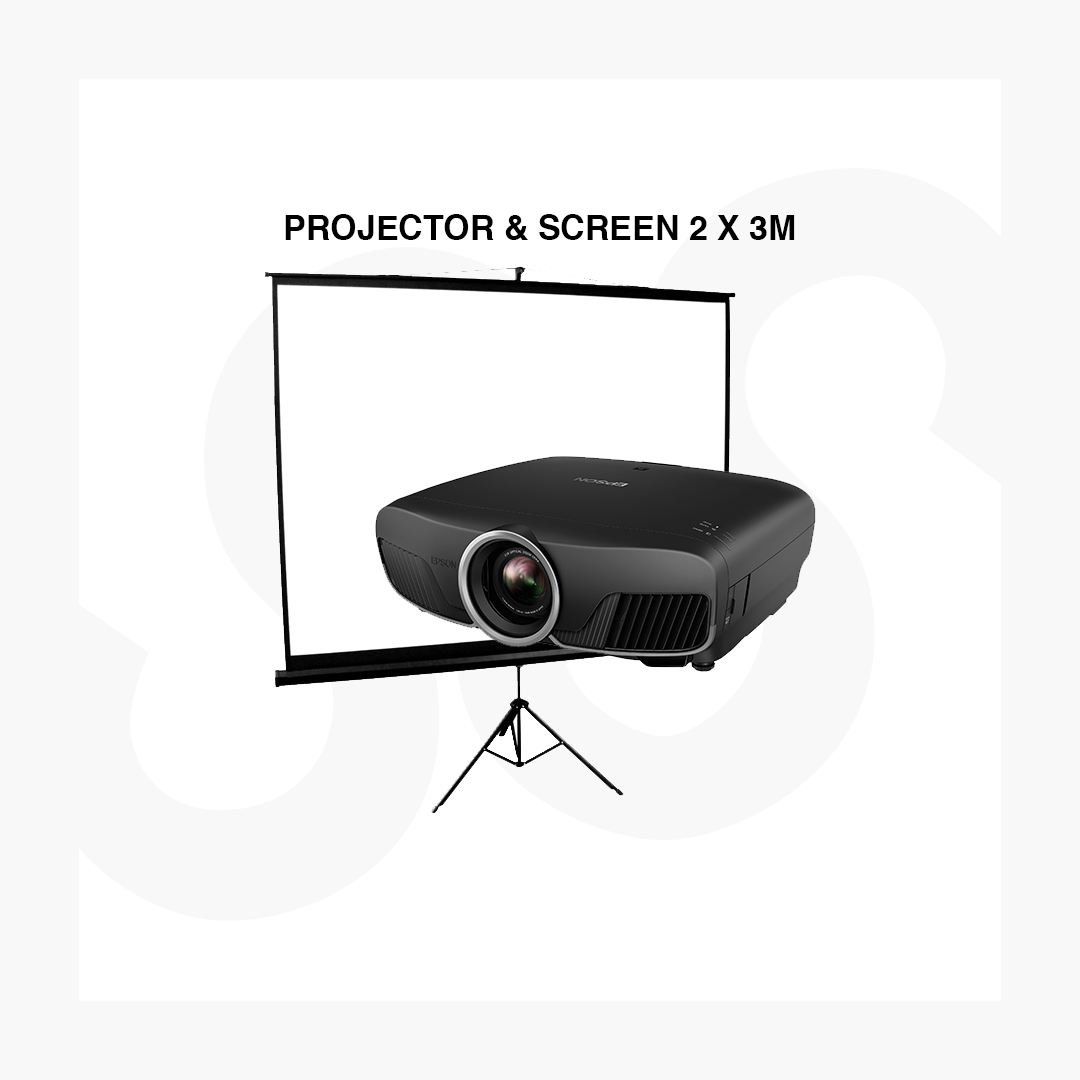 Projector 5000L & Screen 2 x 3